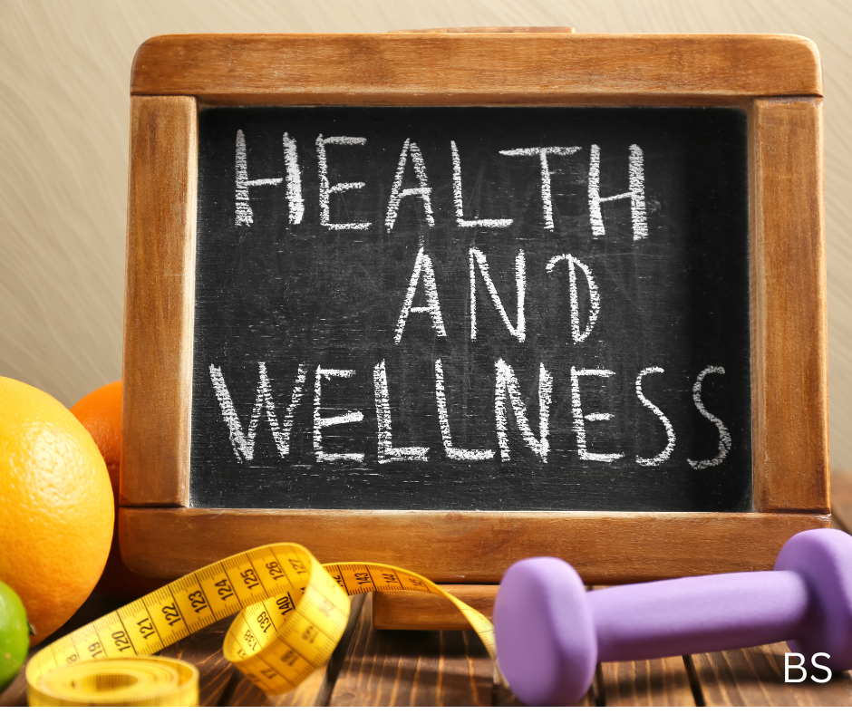 Titel Bild Startseite - Vital Supplements Tafel mit der Schrift Health and Wellness