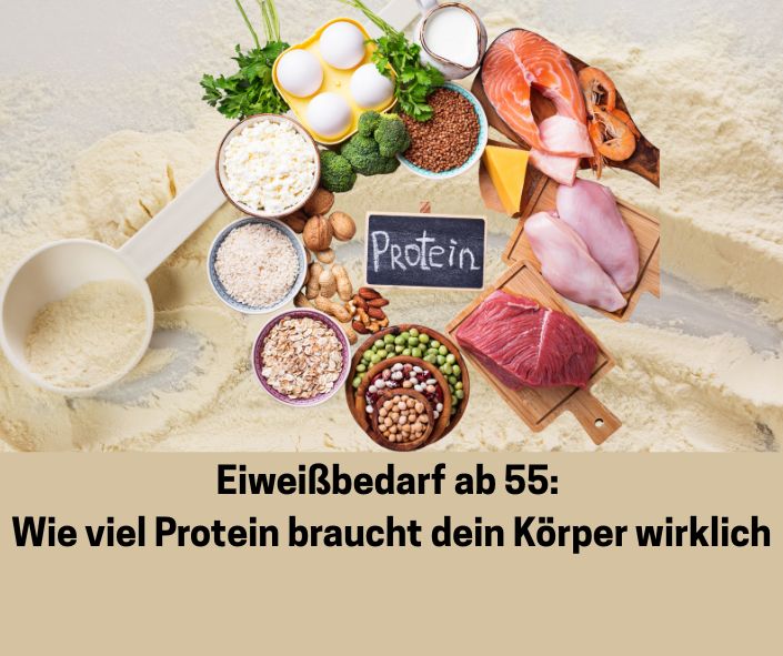 Eiweiß ab 55: So viel Protein braucht dein Körper wirklich Eiweiß ab 55: So viel Protein braucht dein Körper wirklich
